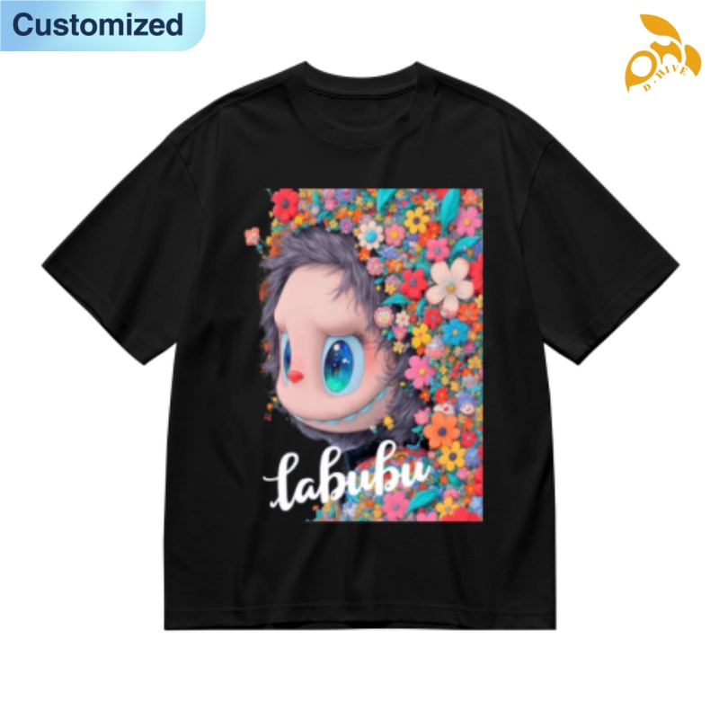 Free Shipping Designer Oversize fashionable LABUBU Men's Women's shirt Short Sleeve Round neck Professional Customized tees outdoor breathab