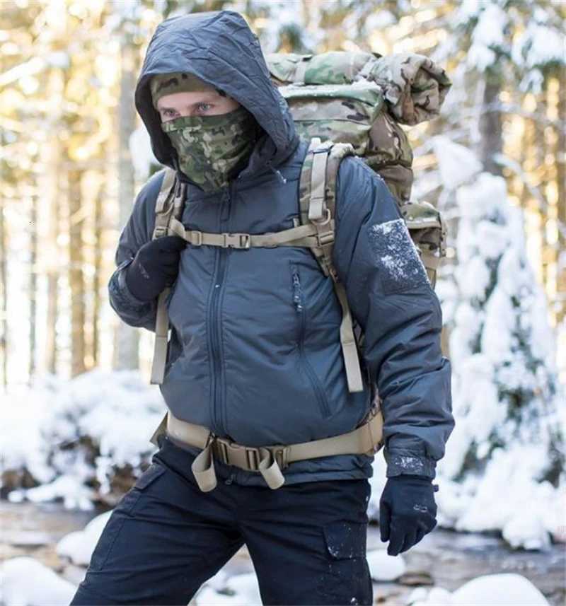 Level sh Winter Down Jacket Military Tactical Jackets Mens Thicken Warm Waterproof Windbreakers Hunting Hiking Parkas Army Coats W250722