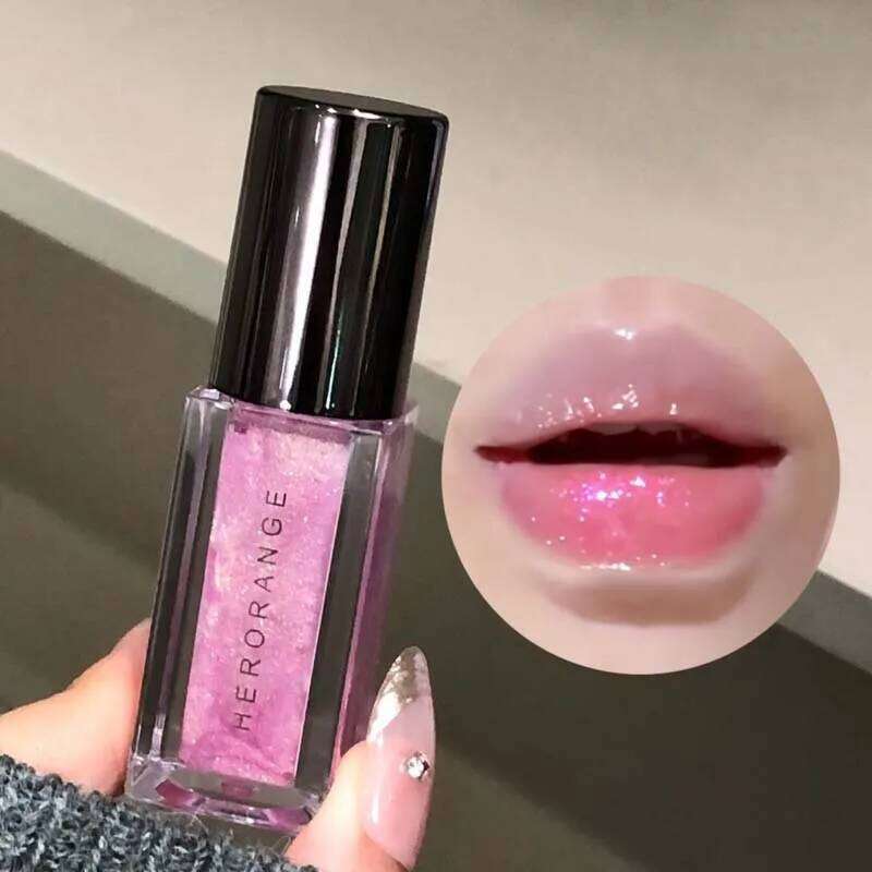 6 Colors Dia Shimmer Glaze Sparkling Lip Gloss Clear Glitter Metallic Pink Liquid Lipstick Moisturizing Sexy Lips Makeup X250722