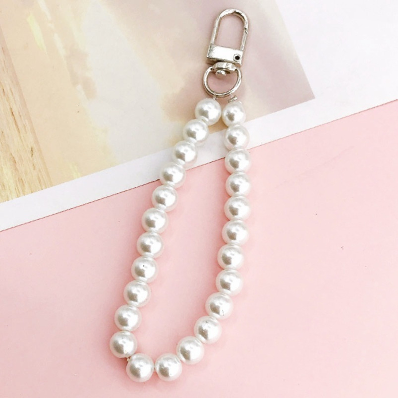 Yilian New DIY Phone Accessories Glass Pearl Pendant Five-Pointed Star Ornament Earphone Case Hanging Chain Material