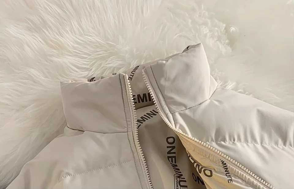 2024 Mens Winter Down Jacket Winter Jacket Mens Stand Collar Warm Parka Coat Street Fashion Casual Brand Solid Color Outerwear W250722