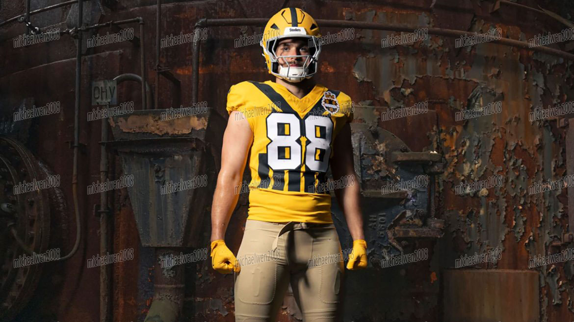 Personalized Custom 1933 Throwback Jersey Metcalf Watt Aaron Rodgers Jack Sawyer Will Howard DK Patrick Queen Joey Porter Jr Polamalu Fitzpatrick Frei