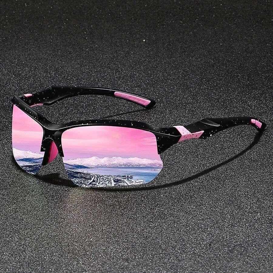 40 PCS Fashion Vintage Half Frame Driving Fishing Cycling Sports Sunglasses Men Women Mountaineering Sun Glasses UV400 Eyewear