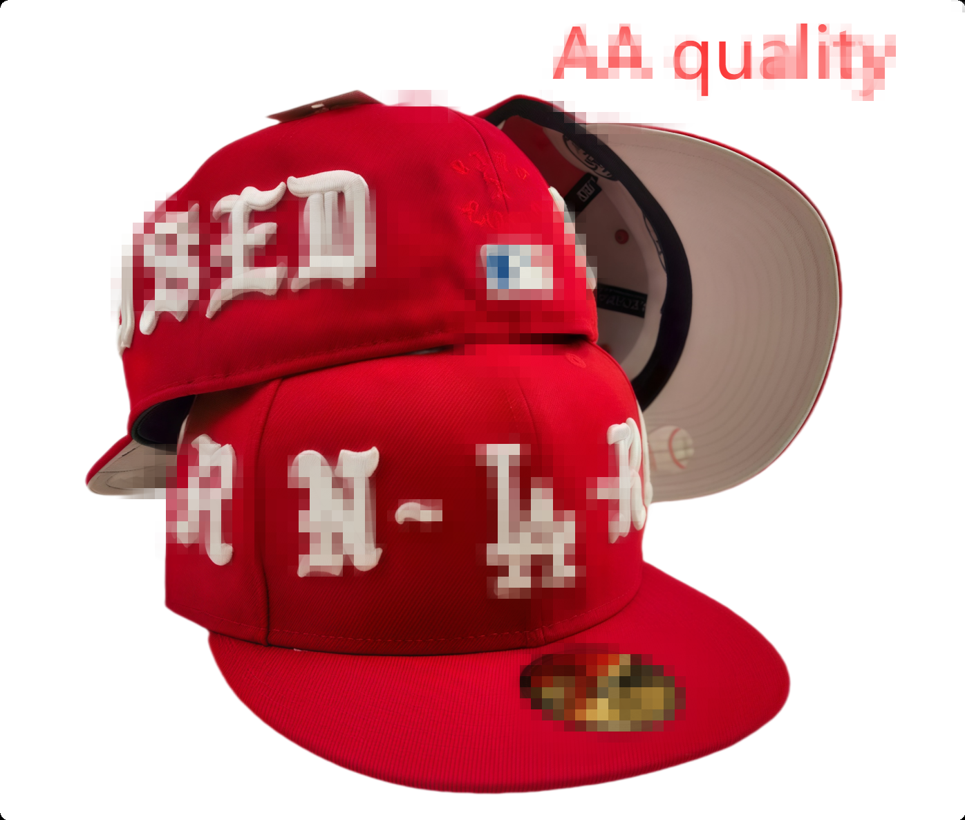 2025 Men's Baseball Fitted Hats Los Angeles" Funny Cute angel stitched Full Closed Caps Sport Designer Team Cap Patched Brown Snapback trucker Hats born x raised jl22-8