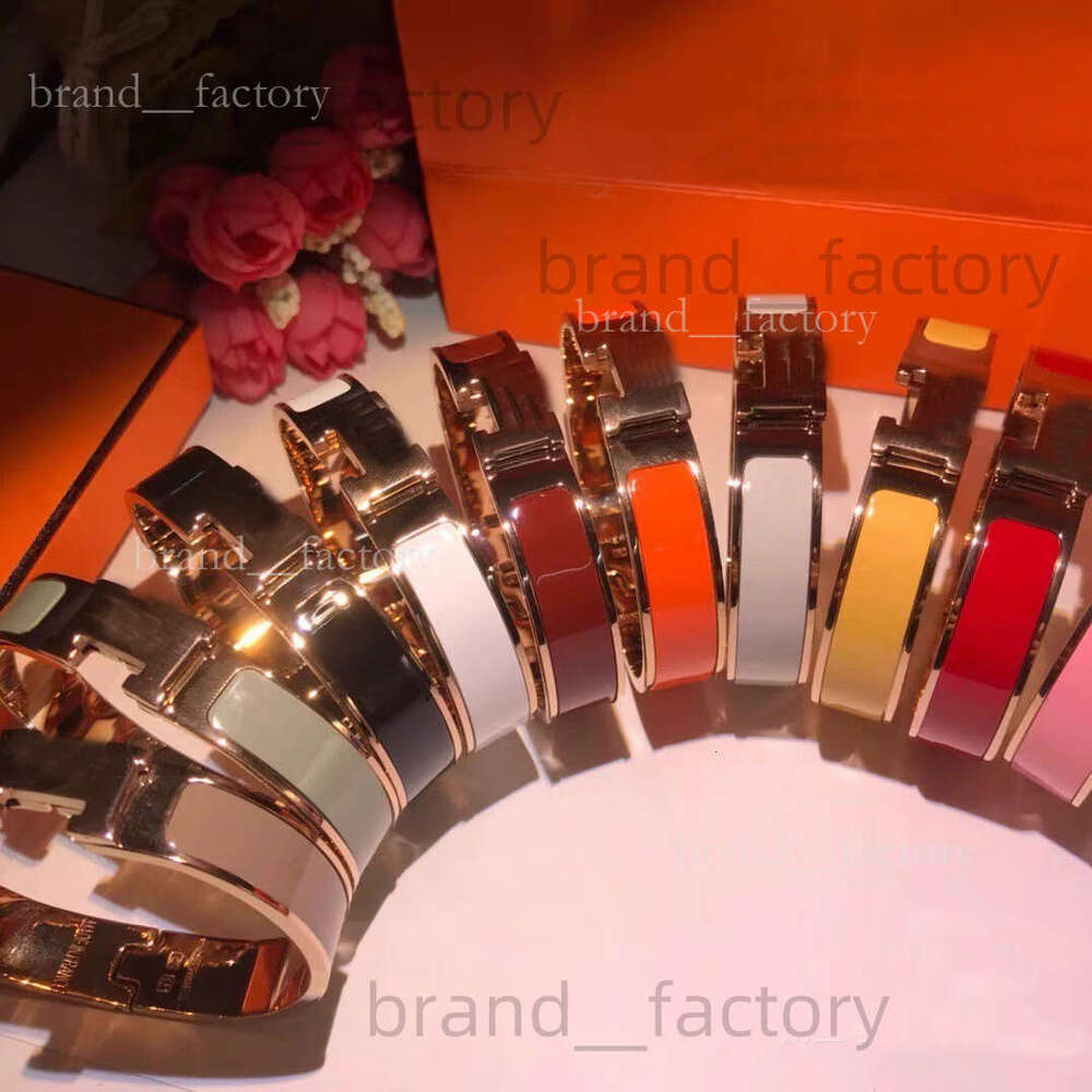 bracelet brand designer bracelet women Agate doesn't fade bangle white black plated rose sier b6 gold bracelet size 17/19 wide ladies designer jewelry