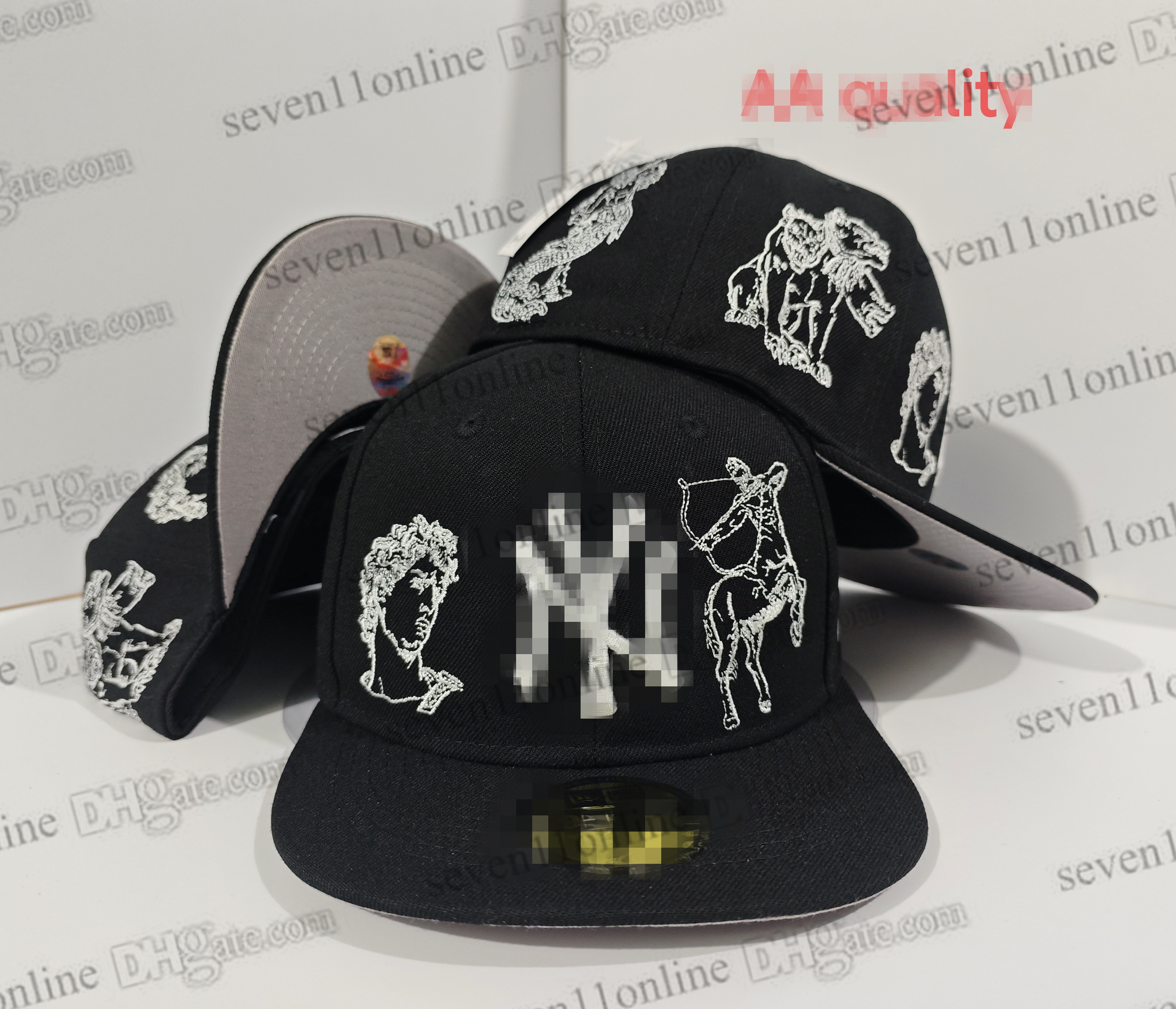 2025 Men's Baseball Fitted Hats Los Angeles" Funny Cute angel stitched Full Closed Caps Sport Designer Team Cap Patched Brown Snapback trucker Hats born x raised jl22-6