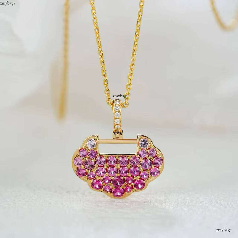 Pure Sier Gold Plated Sweet Necklace Girl Party Wedding Gift Exquisite Jewelry
