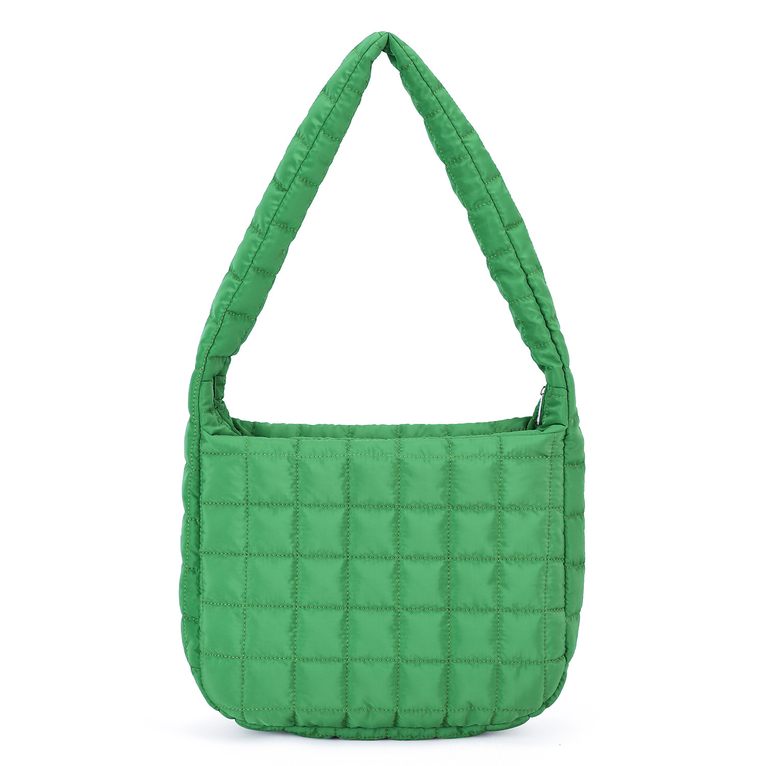 2025 new style women's handbag, large-capacity quilted dumpling bag, designer messenger bag, space cotton bag