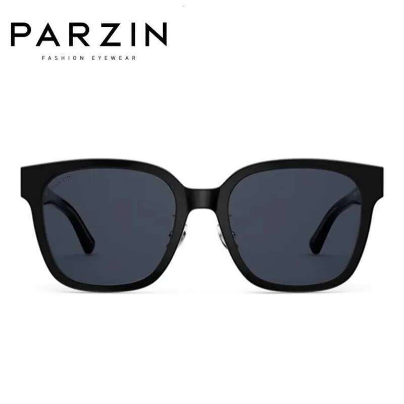 PARZIN Polarized For WomenTrendy Large Frame Driving Glasses UV Proction Sunglasses Men 91508