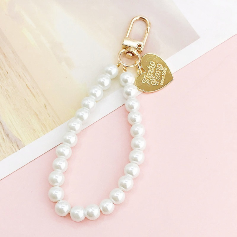 Yilian New DIY Phone Accessories Glass Pearl Pendant Five-Pointed Star Ornament Earphone Case Hanging Chain Material