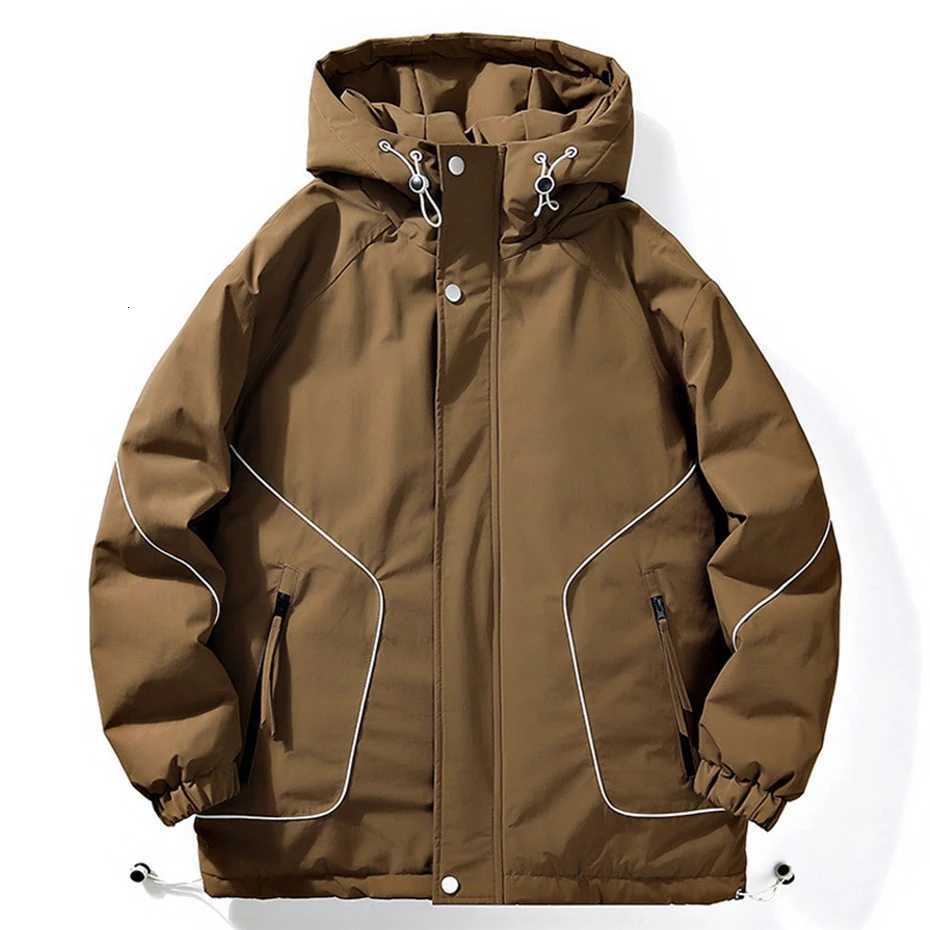 8XL Plus Size Down Jackets 80% White Duck Down Warm Coat Men Thick Warm Parkas Big Size 6XL 7XL Padded Puffer Jackets W250722