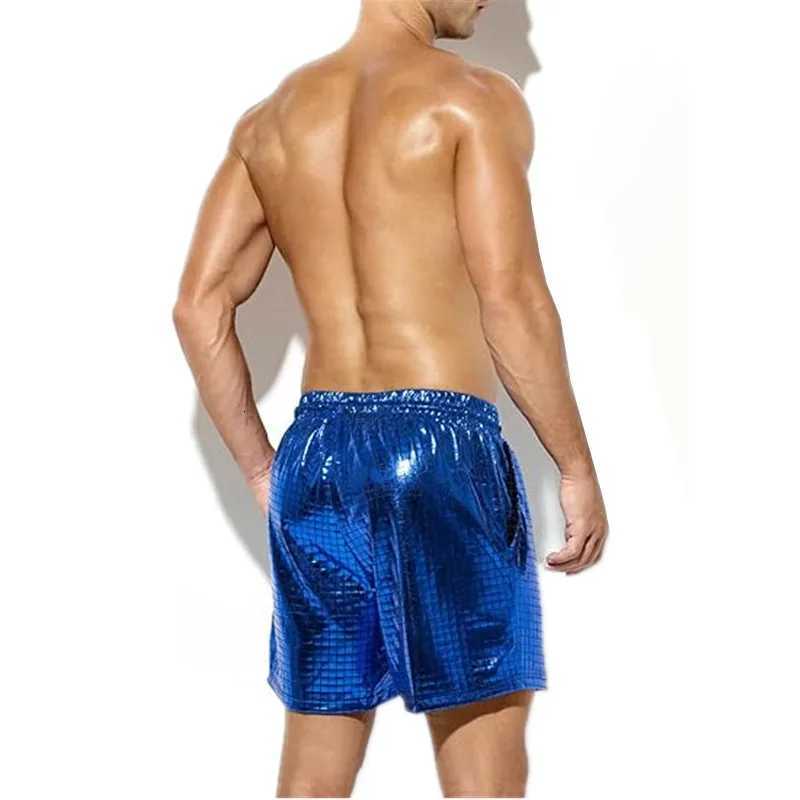 Summer Mens Drawstring Shorts Green Red Blue Optional Suitable for Beach Casual Shorts Y2508141