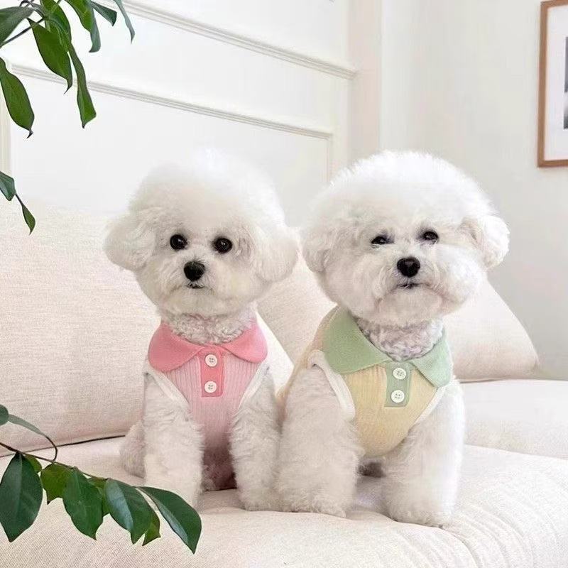 T785 Summer anti-hair loss and anti-shedding thin pet vest for small dogs