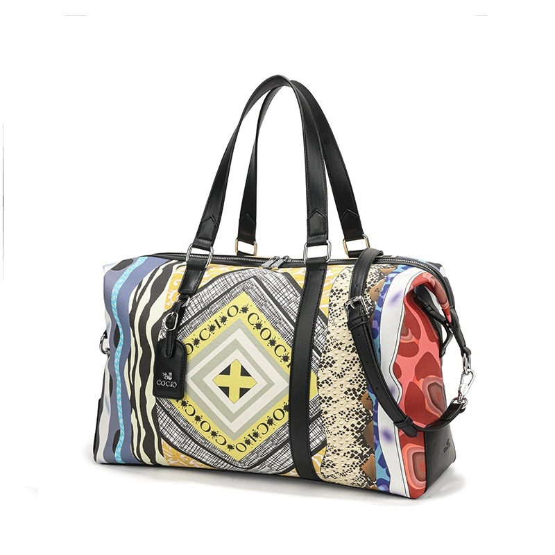 COCIO designer Shoulder Bags Large capacity travel bag Bohemian versatile national style leather handbag