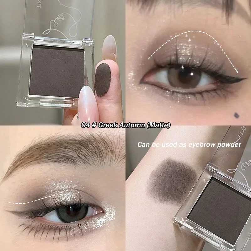Wet Gel Eyeshadow Black Silver Glitter Eyeshadow Palette Punk Smoky Metallic Eye Pigments Highlight Contour Face B Cosmetic W250722