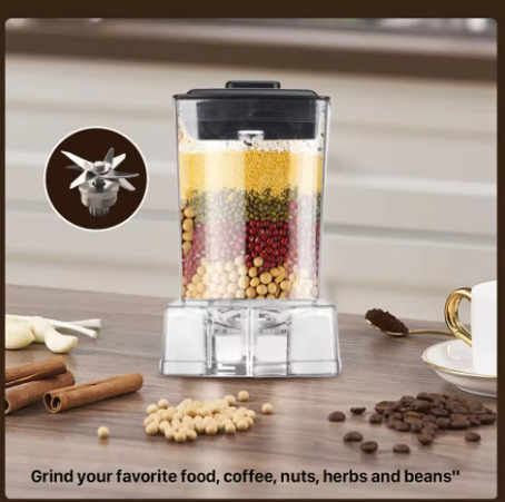 6000W Powerful Blender, Blender Smoothie Maker Table Blender with 2.5L Container, Professional Blender Mixer for Ice,Nut,Fruit