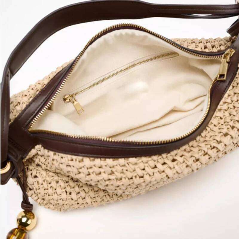 NEW Woven Summer Fashion Straw Beach Holiday Crossbody Shopping Shoulder Handbag Messenger Bag City Bag