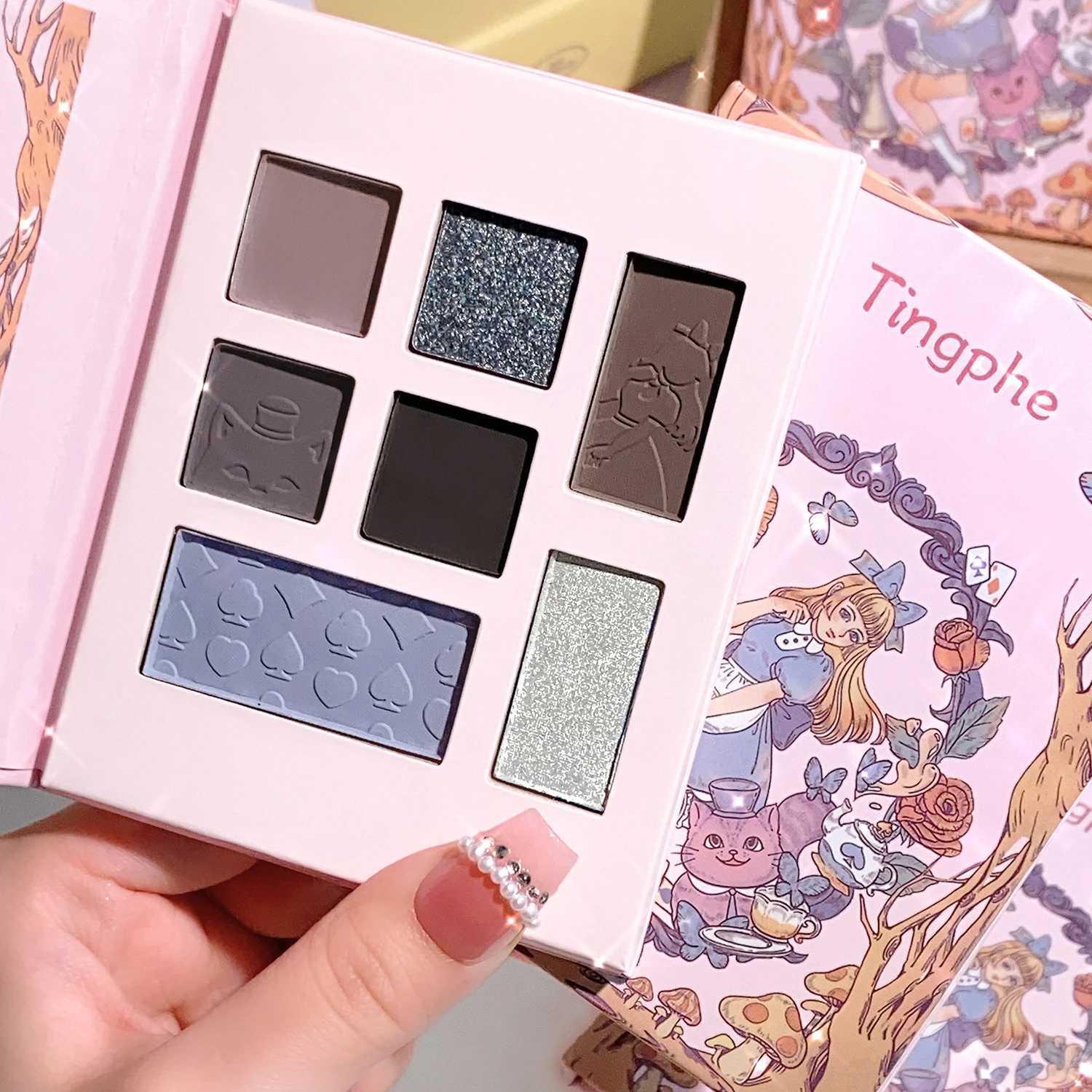 Midsummer Garden Eyeshadow Palette - Gray Pink Earthy Matte And Contour Seven Shades Eyeshadow W250722