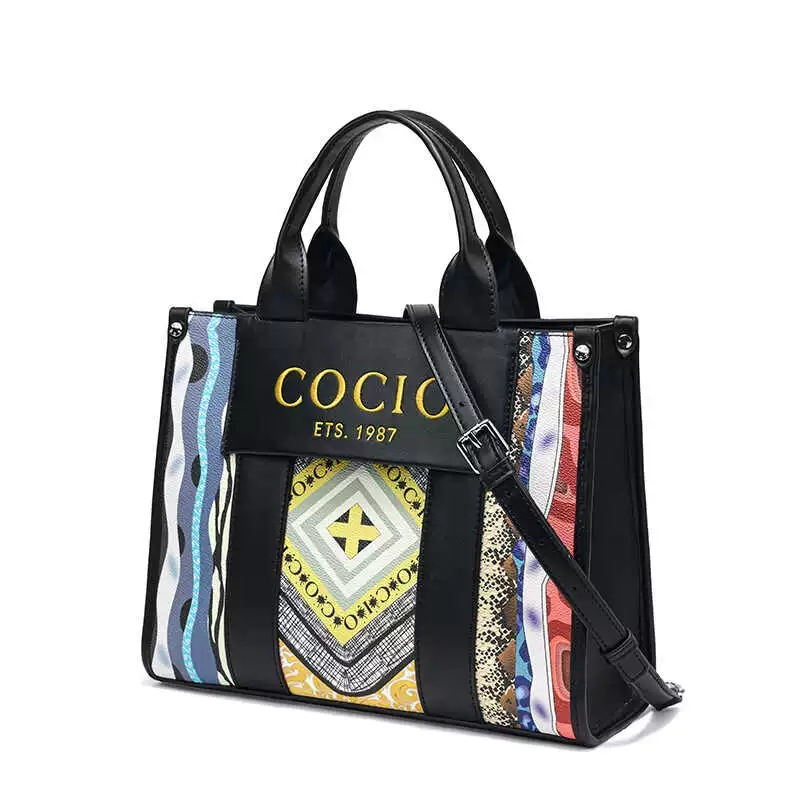 COCIO designer Shoulder Bags Bohemian style tote bag for women large capacity commuting fashionable crossbody bag