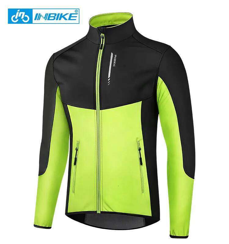 INBIKE Cycling Riding Jackets Man Winter Bicycle Clothing With Hood Men's Windbreaker Windproof Road Bike Mtbclothes For Biking