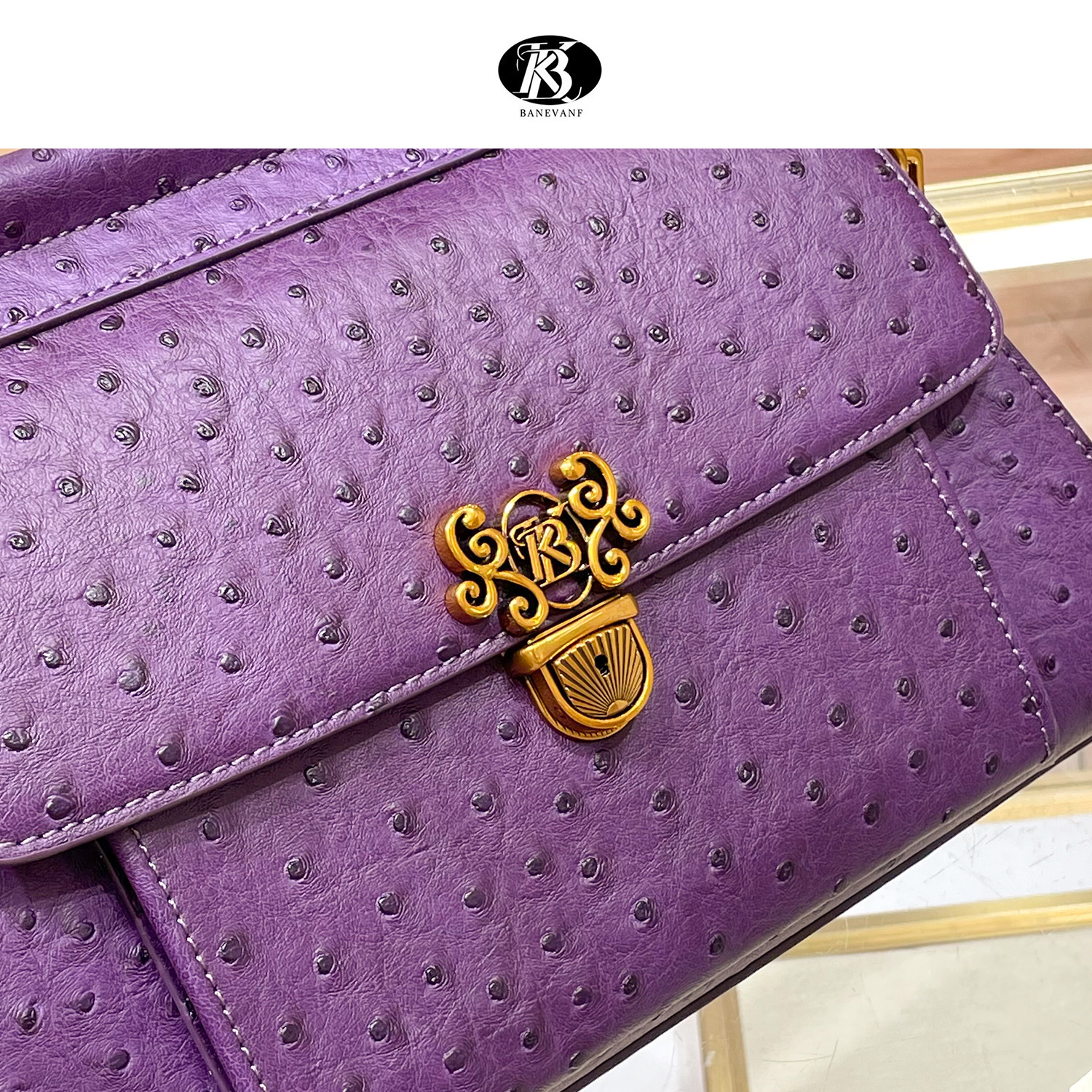Free shipping designer bag 2025 Autumn Winter New Handbag Lock Purple Women S Bag Shoulder Bag Crossbody Large Bag