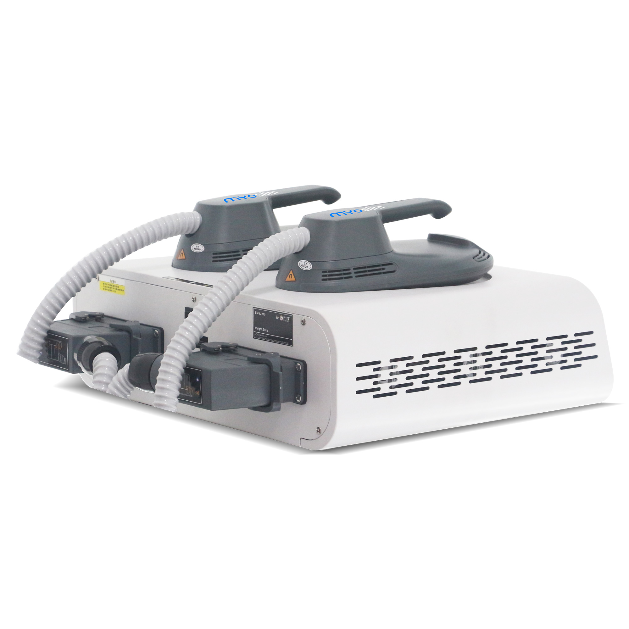 Portable EMS Body Sculpt RF Machine New Upgrade 6500W 200HZ EMS Body Muscle Building Body Slimming Fat Removal Device