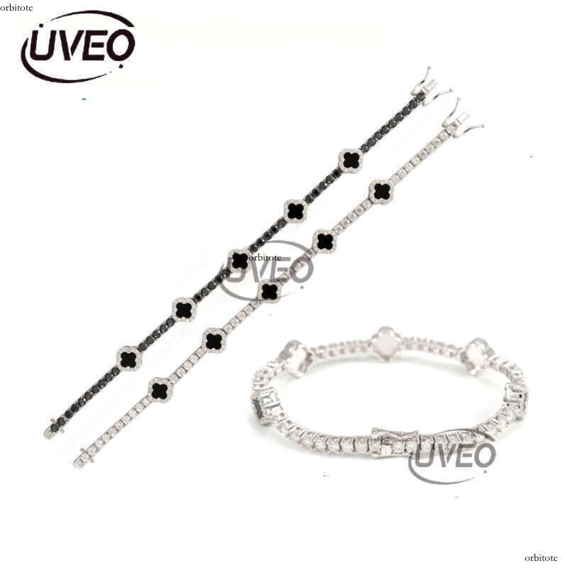 925 Jewelry VVS Iced Out Sterling Silver Gold Moissanite Cuban Anklet Hip Hop Pass Dias Tester Cuban Link Chains Pendant Women Gift