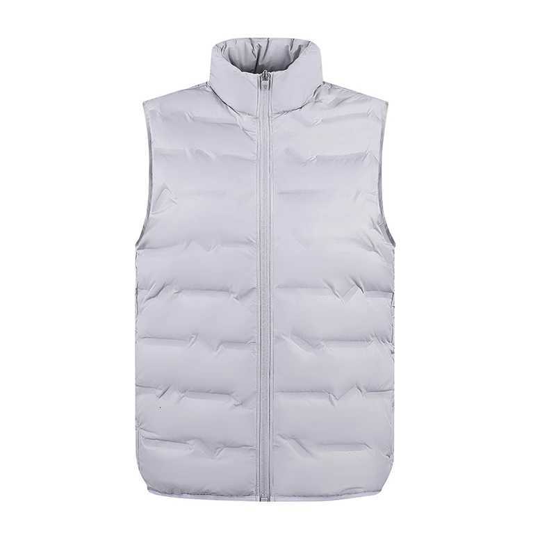 Warm Windproof Lightweight Duck Down Waistcoat Fall Waterproof Sleeveless Fashion Outerwear Zip Up Vest Jacket Coat Stand Collar W250722