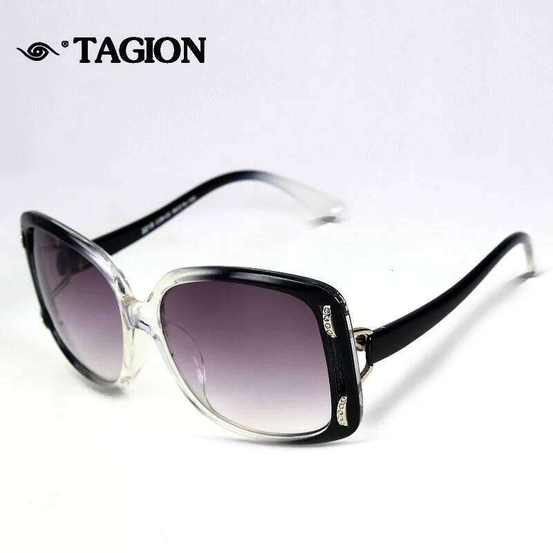 2025 Tagion New Summer Sunglasses Women Oversized Square Shape Glasses Female Fashion Eyeglasses Ladies Sun Protection 2218