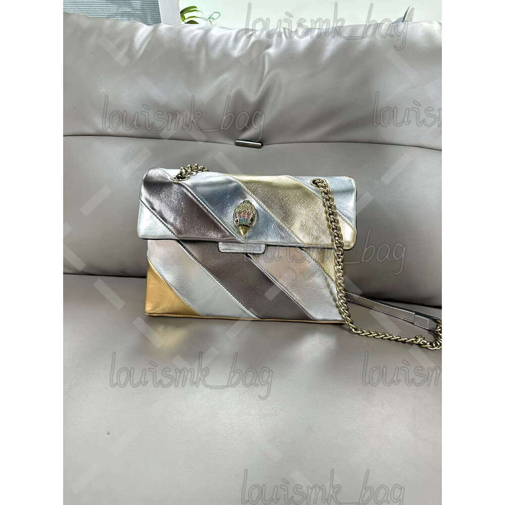 Designer 2025 London Geigersity Bag For Women Mini Evening Small Kurtly Rainbow Purse Fashion Chains Crossbody Girls Shoulder Strap Eagle's Head Flap Bags B88