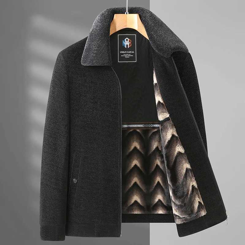 Mens Fleece Coat Windproof Warm Wear Resistant Fashion Casual High-quality Fabric Crisp Comfortable Skin-friendly Breathable W250722