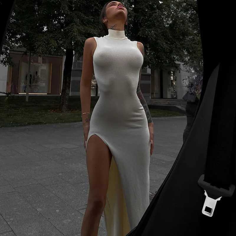 Women Neck-Mounted Dress Fold Sexy Backless Ele Party Cocktail Prom Dresses Beach Holiday Long Evening Dresses Vestidos XJ250722