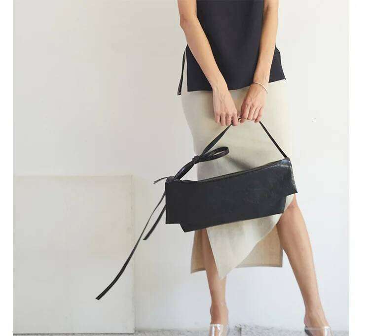 Large Capacity Handbag Oil Leather Big Shoulder Bag Crossbody Bags For Women High Quality Black bolsas de mujer purse