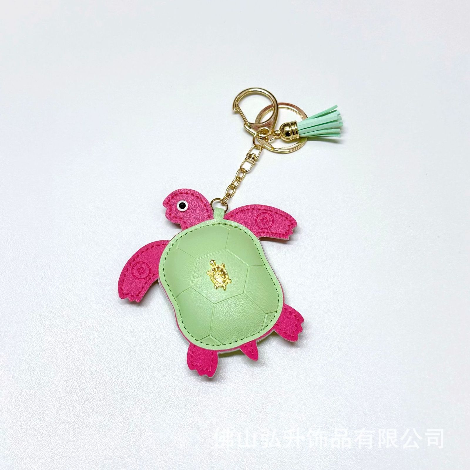 Turtle Leather Bag Pendant Internet Celebrity Same Style Tortoise Versatile Car Keychain Pendant TikTok Dopamine 250722