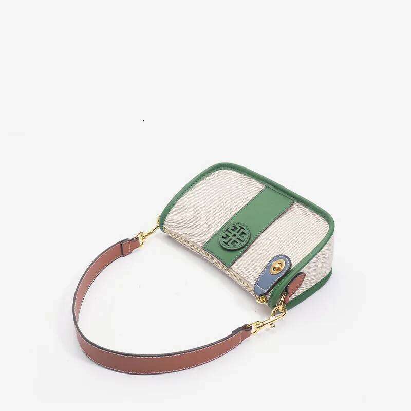 New Fashion Casual Armpit Light Trendy Canvas Messenger BagShoulder Bag Womens Handbag