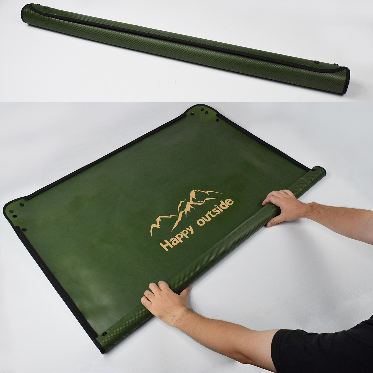 Car Trunk Cushion Waterproof Picnic Blankets Non-Slip Bottom Lightweight & Portable- Beach Mat Sandproof & Easy Clean for Festival, BBQ Party, Outdoor