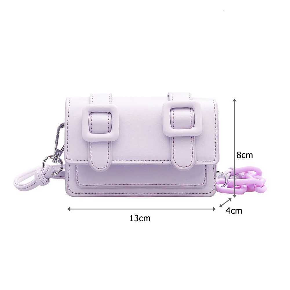 Candy Color Messenger Bags Mini Leather Handbag Wen Shoulder Travel Purse for Outdoor Shopping Traveling Decoration Y250722