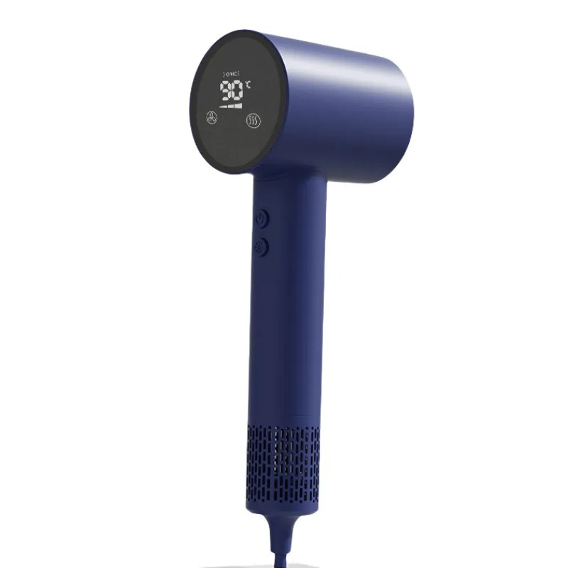 Electric Dryers with Display MuteHairdryer Hair Care Drier Safety Anion Professional temperature control Blow Powerful High speed