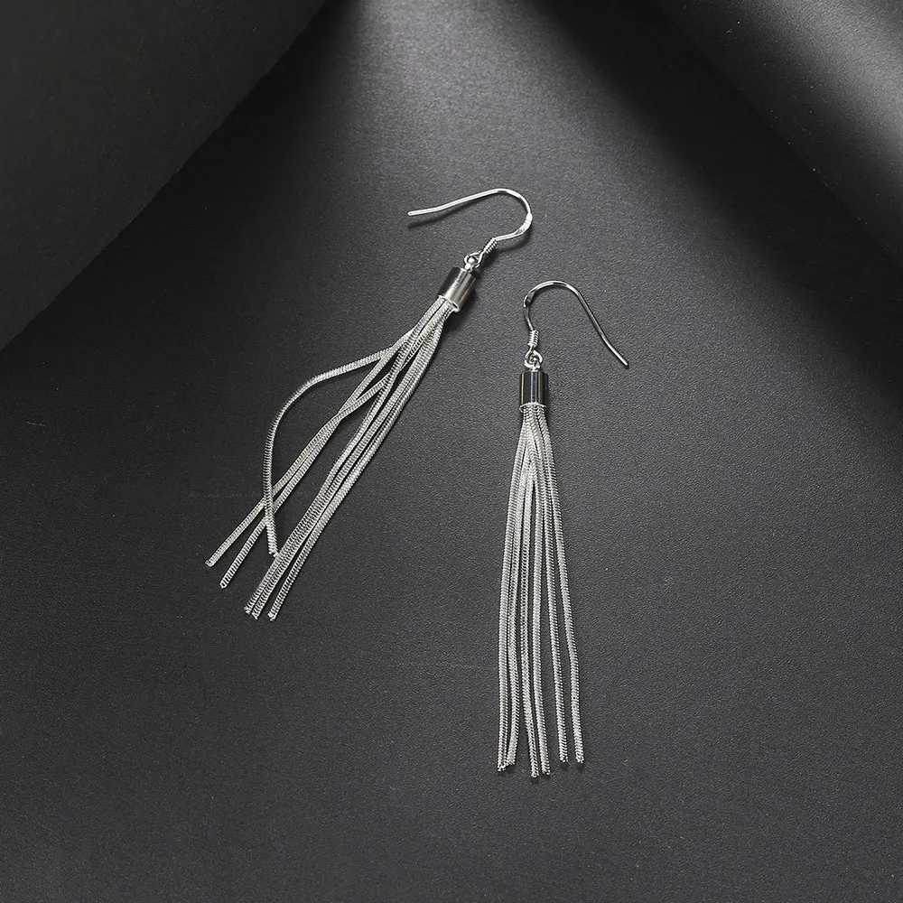 7049 Piercing Long Tassel Drop Earrings For Women Christmas Gift Gold Color Women Accessories Jewelry Fashion Jewelry E267 XJ250722