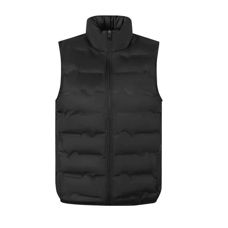 Warm Windproof Lightweight Duck Down Waistcoat Fall Waterproof Sleeveless Fashion Outerwear Zip Up Vest Jacket Coat Stand Collar W250722