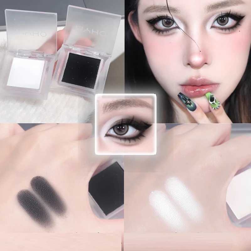Matte White Highlight Powder Monochrome Eyeshadow Palette Shiny Brightening Lying Silkworm Eyeshadow Powder Pigment Makeup W250722