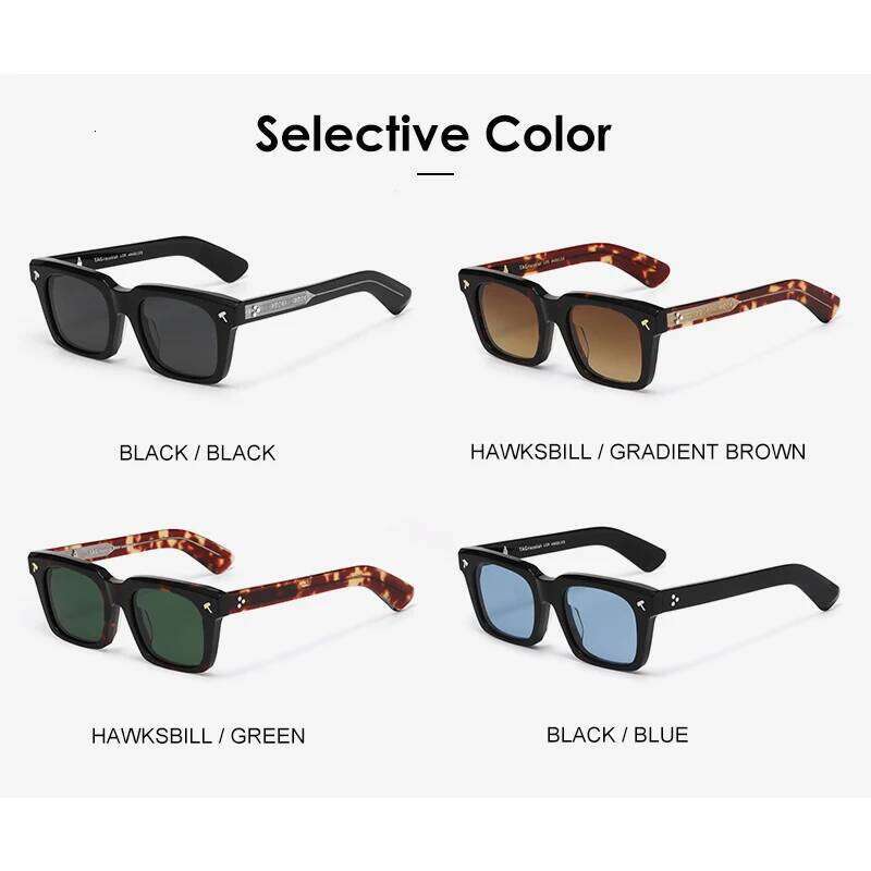 2025 new Brand vintage Quentin Sun glasses Men Women Sunglass Driving Sunglasses Fashion Male Acetate UV400 eyeglasses