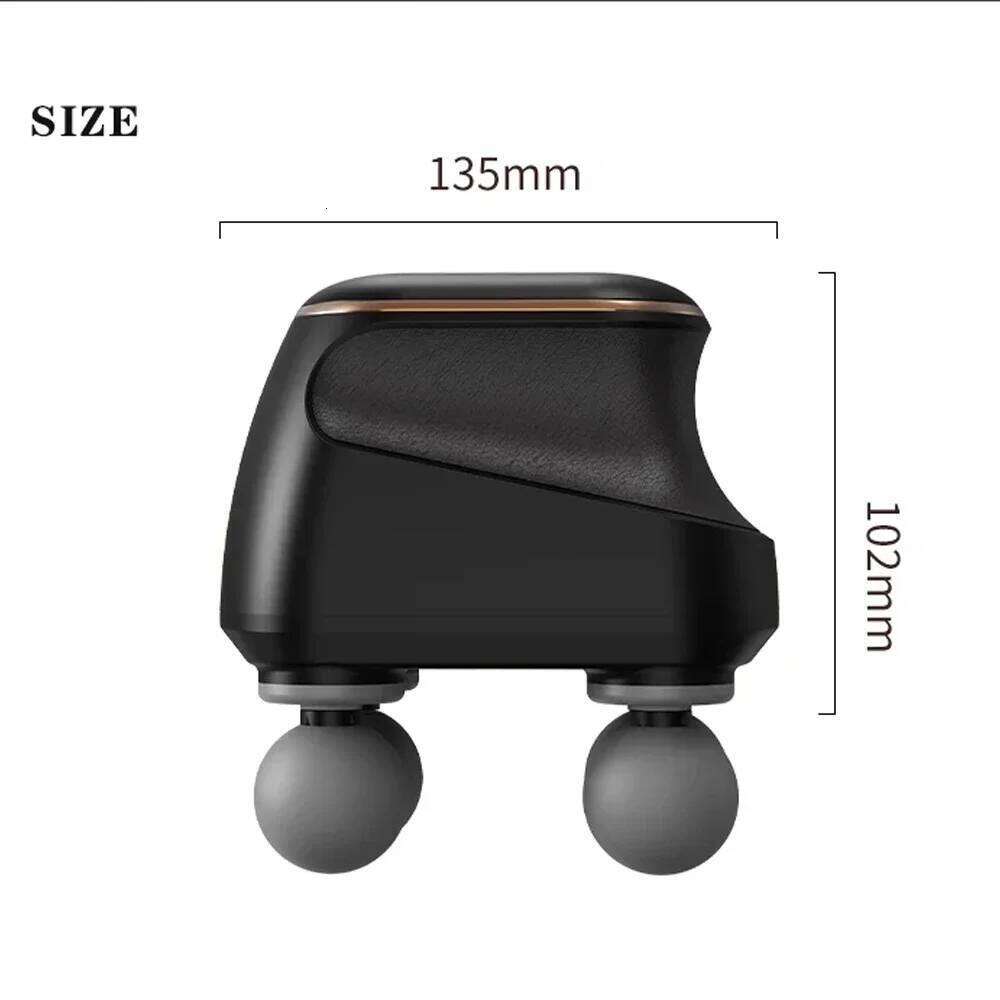 Portable Muscle Massager Gun Four-head High Frequency Neck Shoulder Waist hine Professional Fascia Massage