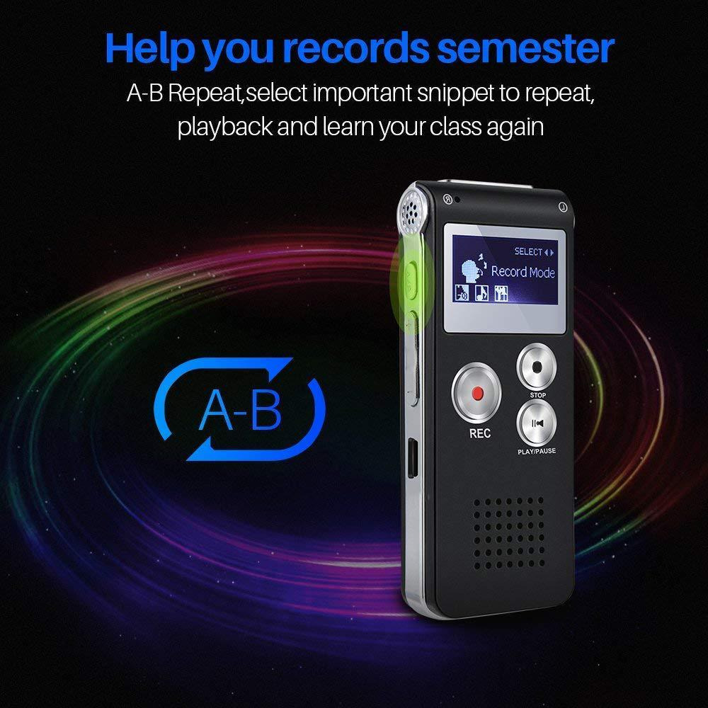 Multi language recording pen, lithium-ion battery, 50 hour TypeC interface, supports Line 609