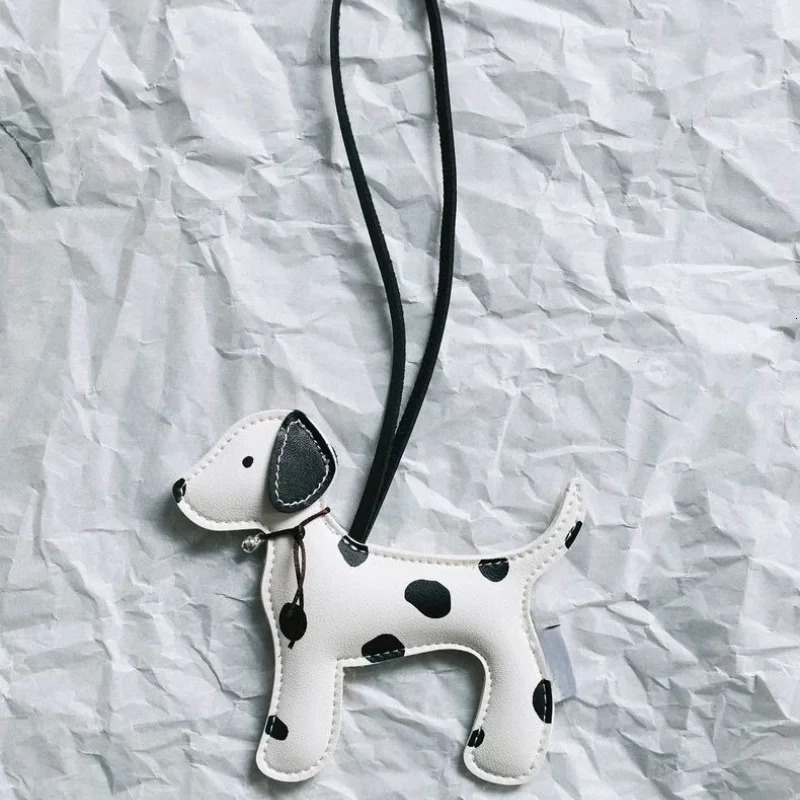 Unique Cute Sheepskin Handmade Puppy Car Key Bag Pendant Handbag Crossbody Bag Pendant GirlS Gift Birthday Gifts Lovely 250722