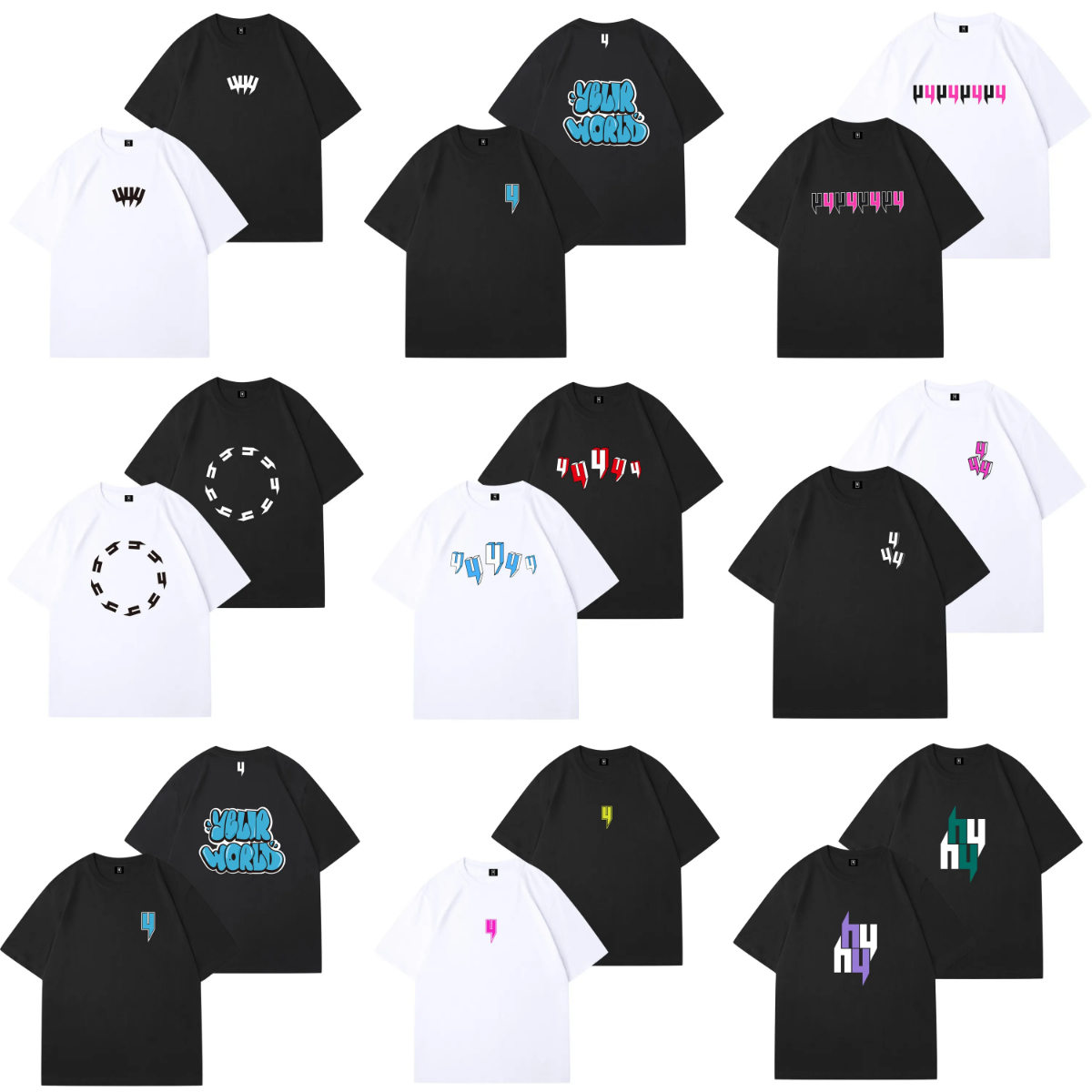 yelir world Designer Men's T-Shirts and Shorts New Shirt For Men and Women Short Sleeves Printed Casual T-shirt 100% Cotton Tee Apparel Size S-4XL