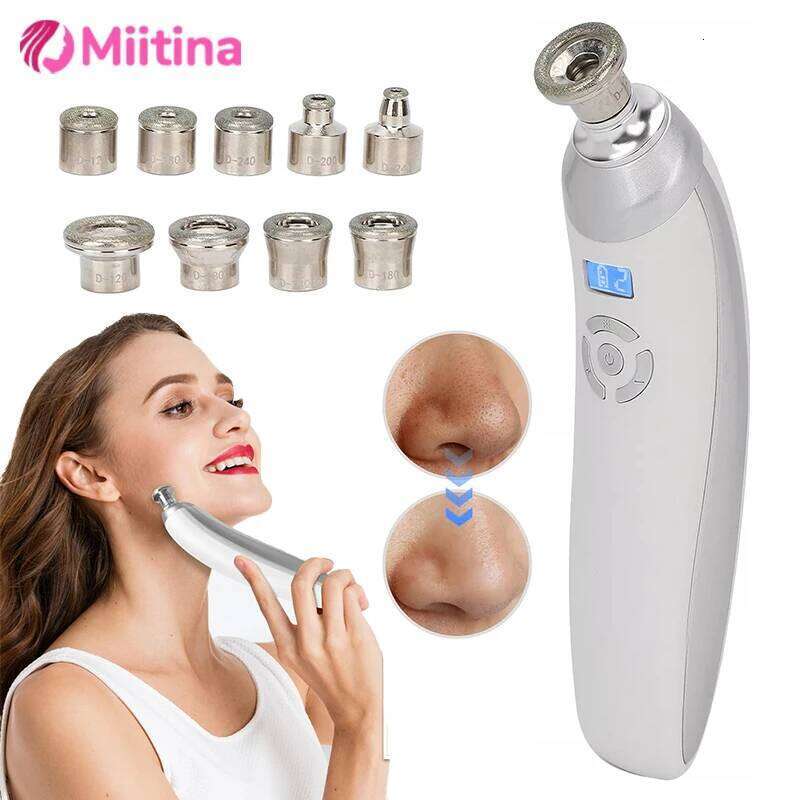 Handheld Electric Suction Blackheads God Instrument Pore Beauty Skin Care Face Deep Cleaning Dia Dermabrasion hine