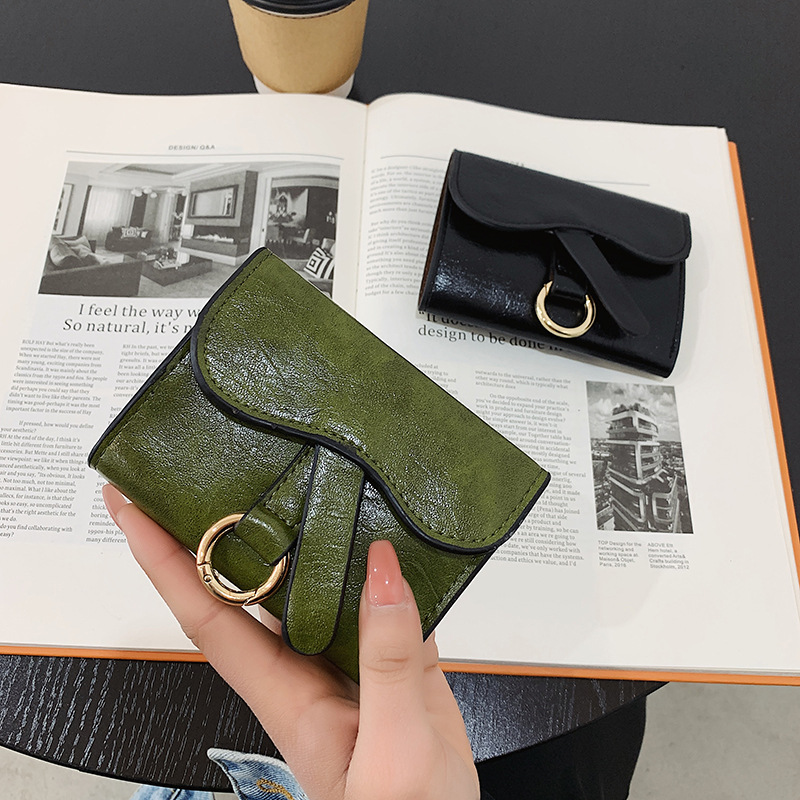 New 2025 wallet Women's casual nubuck multi-card clutch