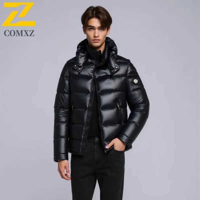 2024 New Mens Short Down Jacket Korean Style Trendy Winter Coat Fashionable Stylish Warm Puffer Jacket W250722