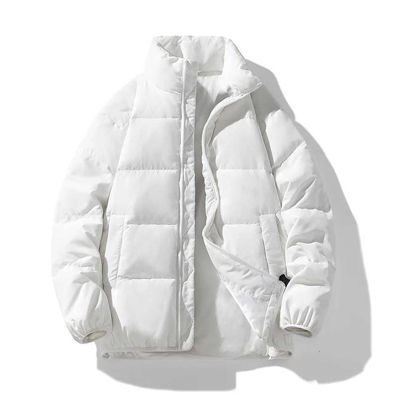 Duck Velvet Thick New Casual Stand Collar Fashion Loose Outdoor Jacket Autumn Winter Mens Warm Clothes Windproof Waterproof Coat W250722
